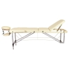 Массажный стол Atlas Sport складной 3-с алюминиевый 60 см (бежевый)
