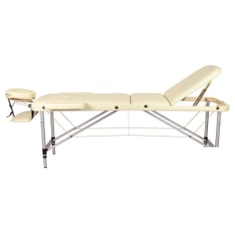 Массажный стол Atlas Sport складной 3-с алюминиевый 60 см (бежевый) 9965106