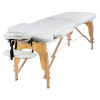 Массажный стол Atlas Sport складной 2-с 60 см деревянный (белый)