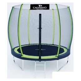 Батут Calviano Outside Master Green 252 см - 8ft (внешняя сетка, с лестницей) 9640427