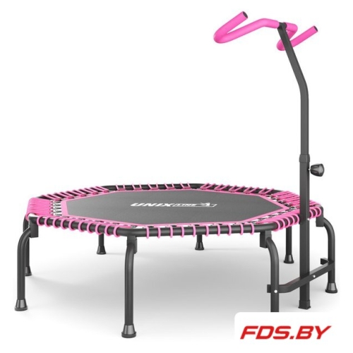 Батут FITNESS Premium Pink 127 см Unix Line