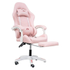 Игровое (геймерское) кресло Calviano 1584 (розовая ткань)