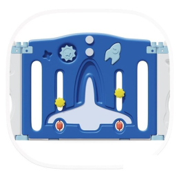 Игровой манеж UNIX kids SUPREME Space 160x160 Blue 9782459