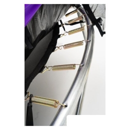 Батут Calviano Inside Master Purple 252 см - 8ft (внутренняя сетка, с лестницей) 9792569