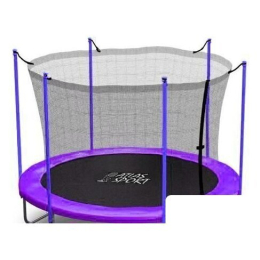Батут Atlas Sport 183 см - 6ft (без лестницы, внутренняя сетка, сливовый) 8834601