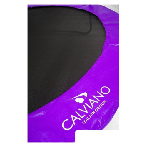 Батут Calviano Inside Master Purple 374 см - 12ft (внутренняя сетка, с лестницей)