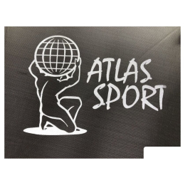 Батут Atlas Sport 183 см - 6ft (без лестницы, внутренняя сетка, сливовый) 8834601