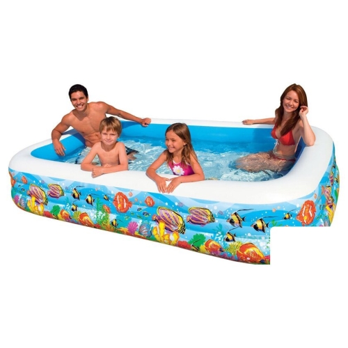 Надувной бассейн Intex Swim Center Tropical Reef 305x183x56 (58485)