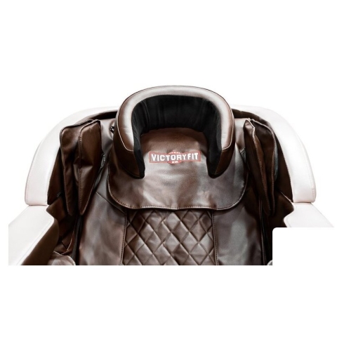 Массажное кресло VictoryFit VF-M10 (коричневый/бежевый)