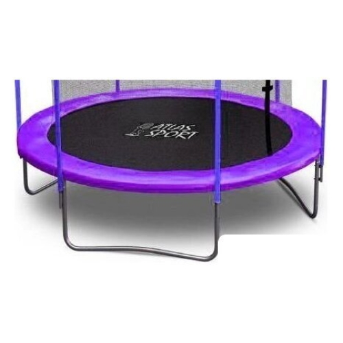 Батут Atlas Sport 183 см - 6ft (без лестницы, внутренняя сетка, сливовый)