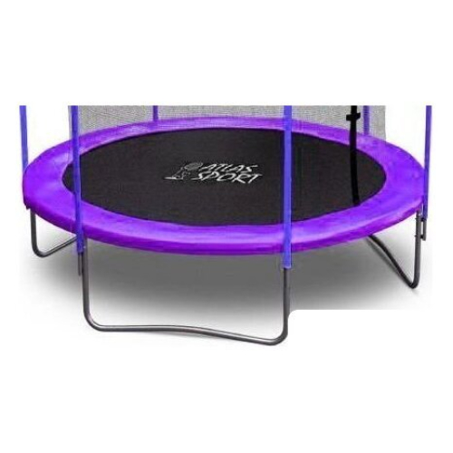 Батут Atlas Sport 183 см - 6ft (без лестницы, внутренняя сетка, сливовый)