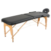 Массажный стол Atlas Sport складной 2-с 60 см деревянный (черный)