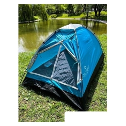 Треккинговая палатка Calviano Acamper Domepack 2 (бирюзовый) 8793108