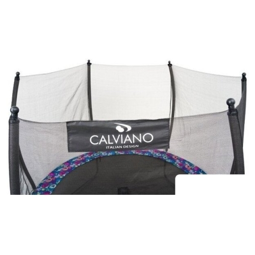 Батут Calviano Outside Master Smile 252 см - 8ft (внешняя сетка, с лестницей)