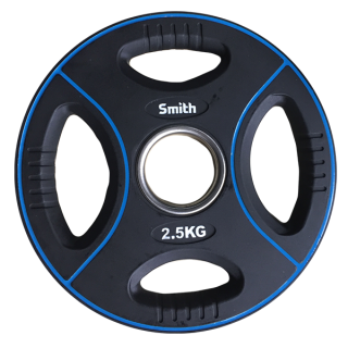 Диск для штанги Smith PUWP12-2,5 полиуретановый, 2,5кг
