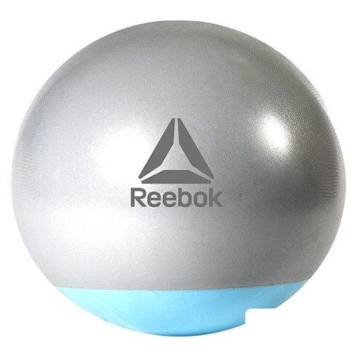 Гимнастический мяч Reebok Gymball RAB-40015BL 55 см (серый/голубой)