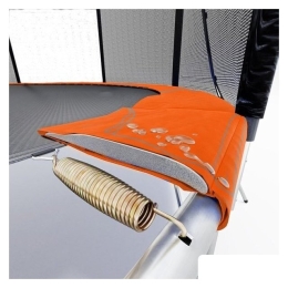 Батут Atlas Sport 252 см - 8ft Pro (с лестницей, внешняя сетка, оранжевый) 5156066