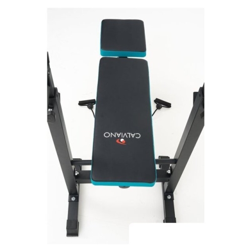 Силовая скамья Calviano 1008 (черный/синий)