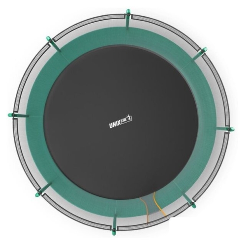 Батут Unix Line Supreme Basic 14 ft (green)