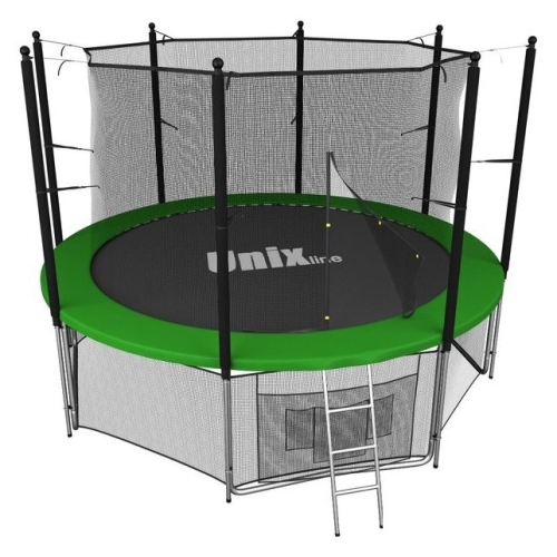 Батут Unix Line Classic 8ft inside (синий/зеленый)
