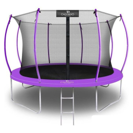 Батут Calviano Inside Master Purple 374 см - 12ft (внутренняя сетка, с лестницей) 9636494