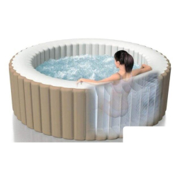 Надувной бассейн Intex Pure Spa Inflatable Hot Tub 28426 (196x71) с джакузи 2438323