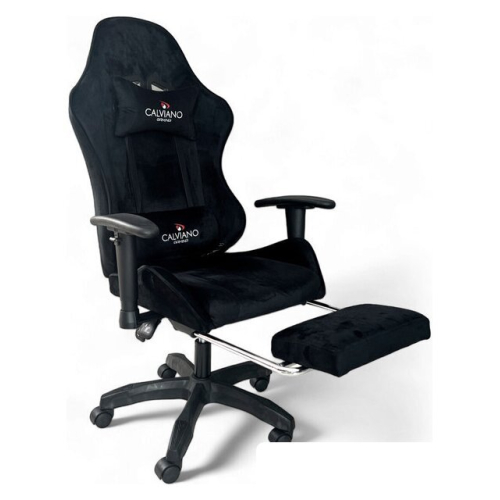Игровое (геймерское) кресло Calviano 1585 (черный велюр)