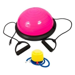 Балансир AMETIST Bosu Ball (розовый) 10412151