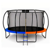Батут AMETIST Pro Inside D435-14FT (синий/оранжевый)
