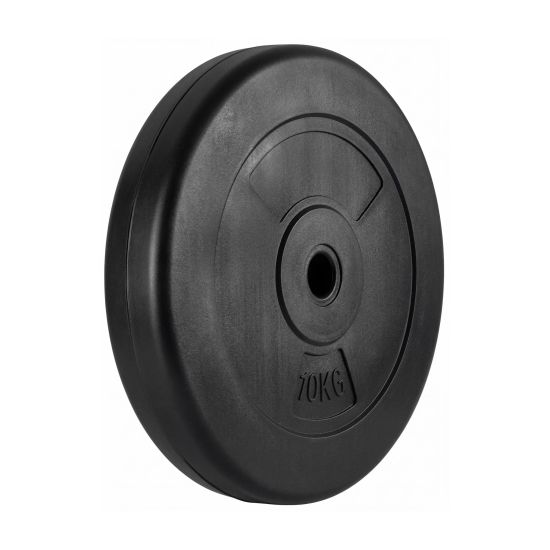 Диск 26 мм. пластиковый  10 кг VictoryFit VF-SPL26100