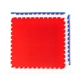 Будо-мат, 100 x 100 см, 25 мм, цвет сине-красный