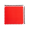 Будо-мат, 100 x 100 см, 25 мм, цвет чёрно-красный