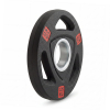 Диск 51 мм. NEO обрезиненный с 3-мя хватами  1,25 кг (2 штуки)   VictoryFit VF-ST510125-2