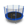 Батут DFC Trampoline Fitness с сеткой 12ft Синий