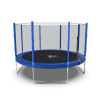 Батут DFC Trampoline Fitness с сеткой 12ft Синий