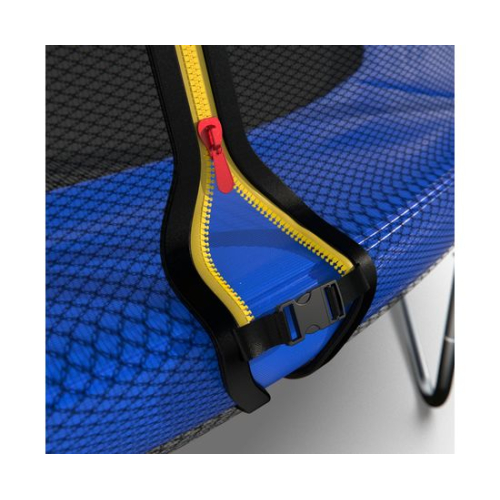 Батут DFC Trampoline Fitness с сеткой 12ft Синий