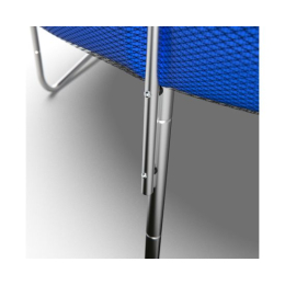 Батут DFC Trampoline Fitness с сеткой 12ft Синий