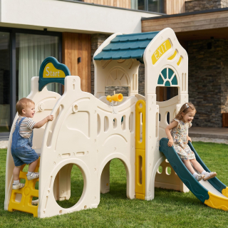 Игровой комплекс UNIX Kids Playhouse / Игровой домик с горкой