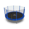 Батут DFC Trampoline Fitness с сеткой 14ft Синий