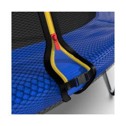 Батут DFC Trampoline Fitness с сеткой 14ft Синий