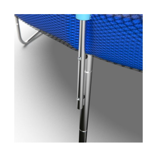 Батут DFC Trampoline Fitness с сеткой 14ft Синий