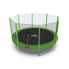 Батут DFC Trampoline Fitness с сеткой 14ft Светло-зелёный