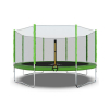Батут DFC Trampoline Fitness с сеткой 14ft Светло-зелёный