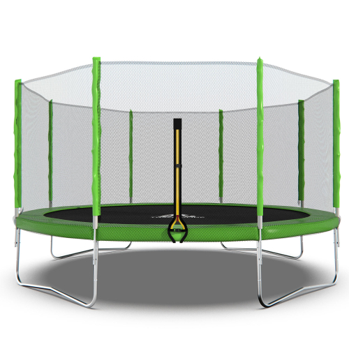Батут DFC Trampoline Fitness с сеткой 14ft