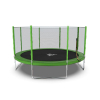 Батут DFC Trampoline Fitness с сеткой 14ft Светло-зелёный