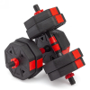 Гантели гексагональные разборные с грифом, 15 кг. (2 шт. х 7,5 кг.) VictoryFit VF-DН150