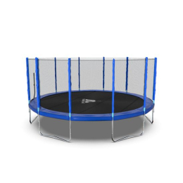 Батут DFC Trampoline Fitness с сеткой 16ft Синий