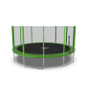 Батут DFC Trampoline Fitness с сеткой 16ft Светло-зелёный