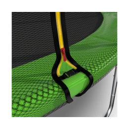 Батут DFC Trampoline Fitness с сеткой 16ft Светло-зелёный