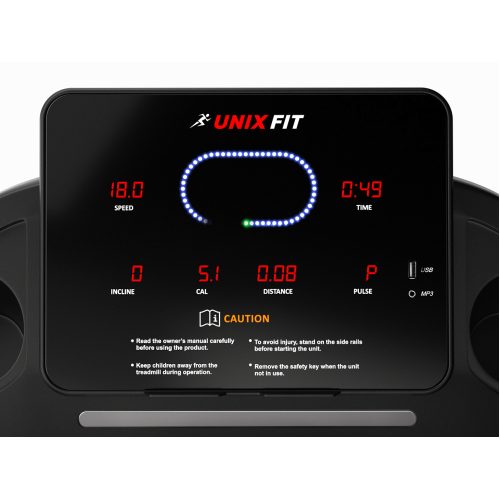 Беговая дорожка UNIX Fit ST-630R Black